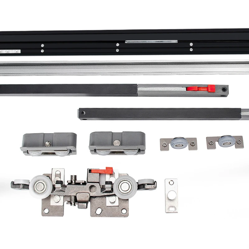 Полностью скрытая раздвижная направляющая дверь невидимая двунаправленная
