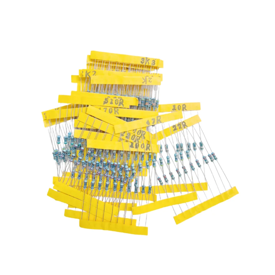 300 шт. 10 -1 м Ом 1/4 Вт Сопротивление 1% набор ассортимента металлопленочных