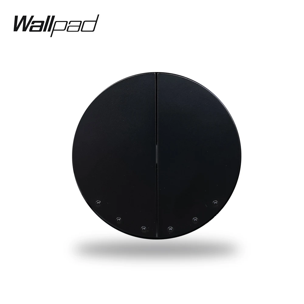 

Wallpad L6 Кнопочный Умный Дом 2-бандовый мгновенный импульсный переключатель Белый Черный Золотой Серый Коричневый