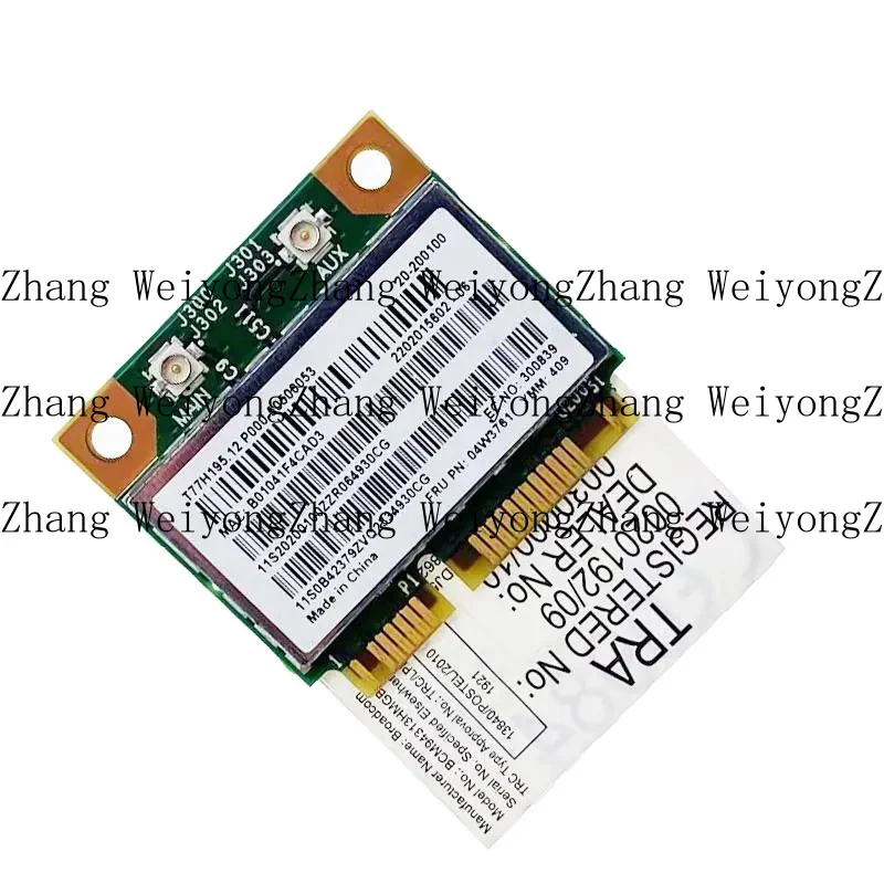 Фото . Wireless WIFI Card 04W3761 For Lenovo Thinkpad T430U E330 E430 E435 E530 E535 E135 S430 L330 E430C E530C X131E E49 B490 B430 №1