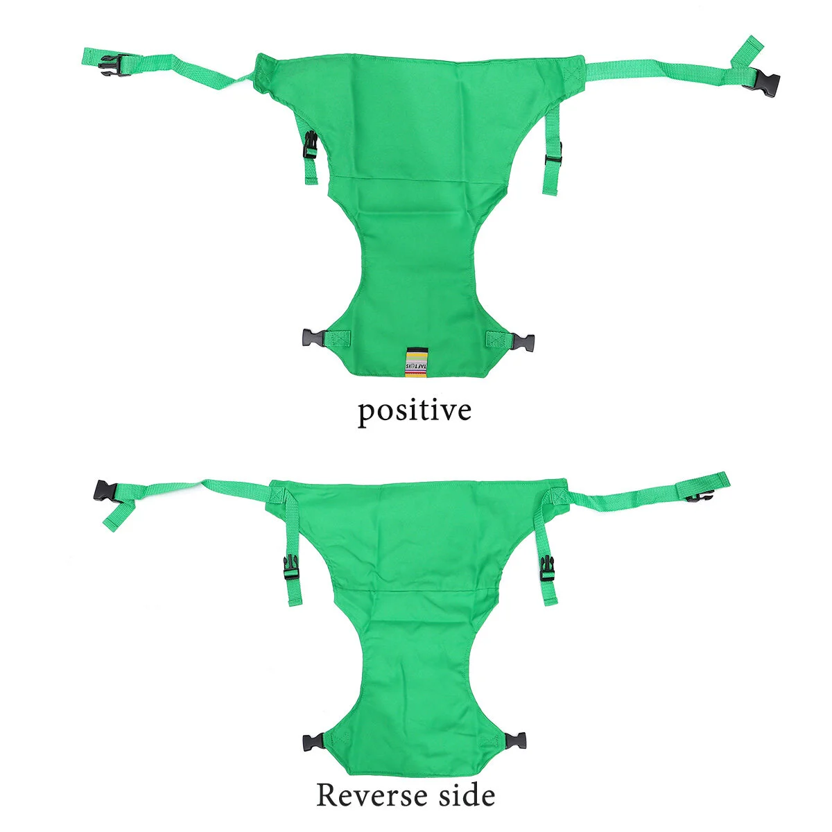 

Adjustable Baby Safety Seat Harness Portable Chair Seat Cover for Eating Feeding Camping (Green)
