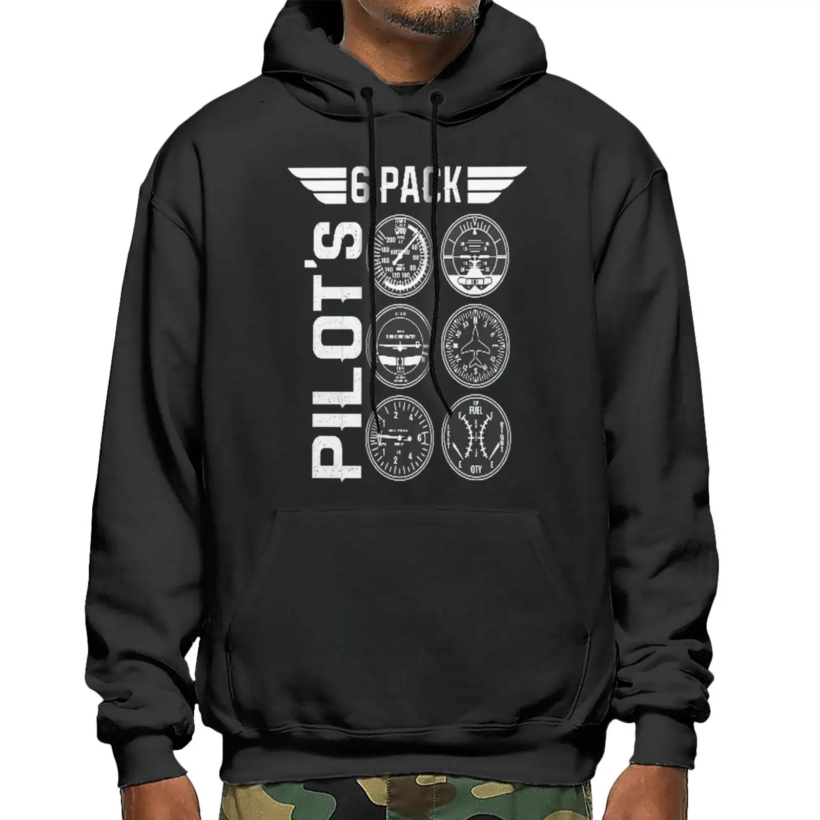 

Pilot 6 Packs Of Beer Pilot Hoodies Anime Men 's Sweater Men's Sets Sweatshirts For Men Hoodie With Zipper Japanese Streetwear