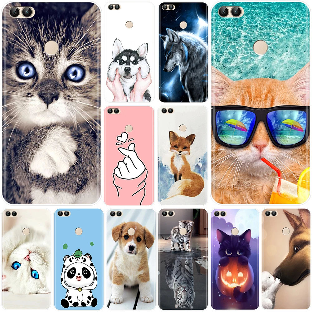 

Cute Animals Phone Case Silicone For Xiaomi Mi 5 5C 5S 5X 6 6X Plus Soft TPU Back Cover For Xiaomi Mi A1 A2 Lite 8 SE