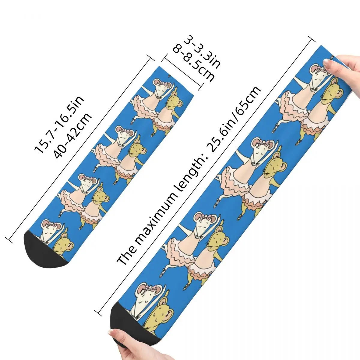 Носки компрессионные мужские Смешные в стиле Харадзюку винтажные Короткие штаны