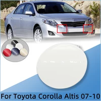 Auto Front Bumper Tow Hook Hauling Eye Cover Cap For Toyota Corolla Altis 2007 2008 2009 2010 Towing Hook Trailer Lid Garnish