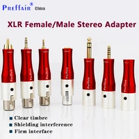 audio xlr plug gold plated 3pin xlr female to 6 35mm male mono jack lead adapter microphone 3pin xlr male to rca female adapter