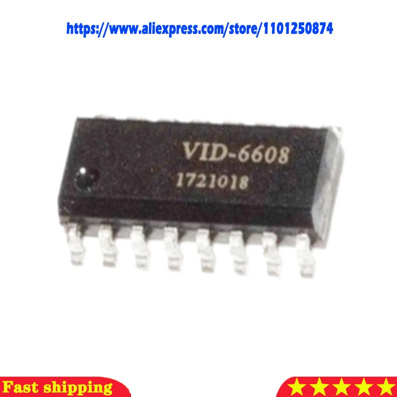 

5 шт./лот VID-6608TR VID-6608 VID6608 лапками углублением SOP-16 в наличии