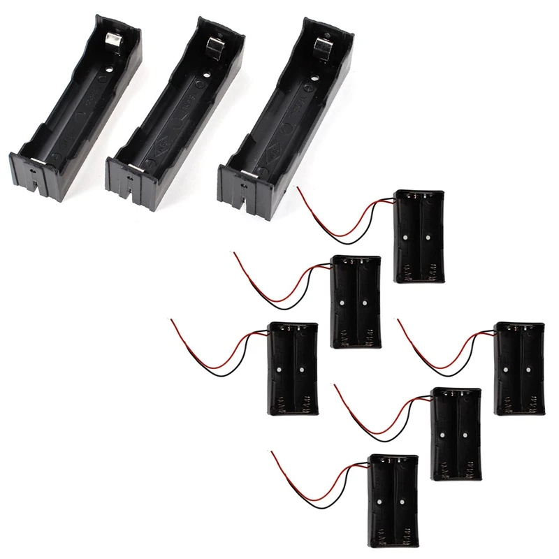 

9 шт., чехол для аккумулятора 3,7 в 18650