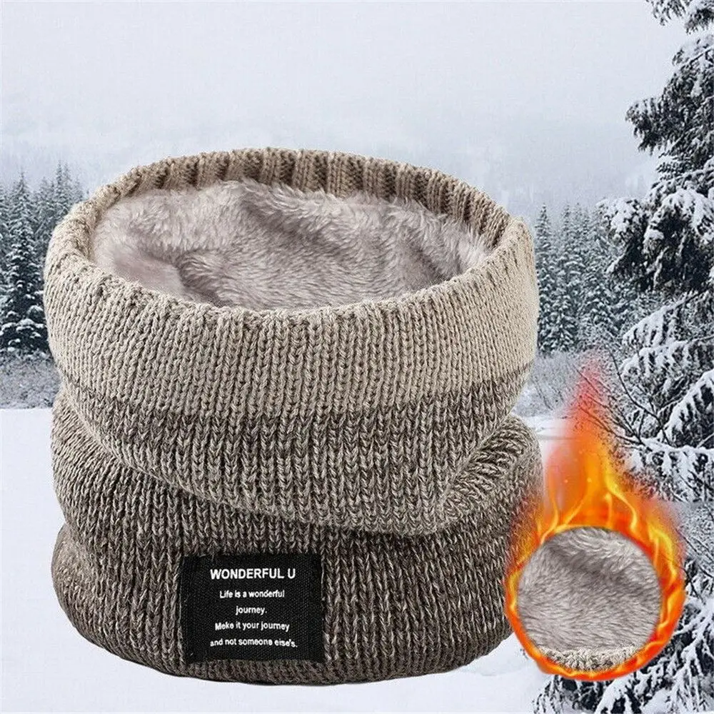 

Модный зимний шарф для мужчин, флисовый вязаный теплый мягкий однотонный шарф, теплый женский шарф, плотный теплый флисовый носовой платок, ...