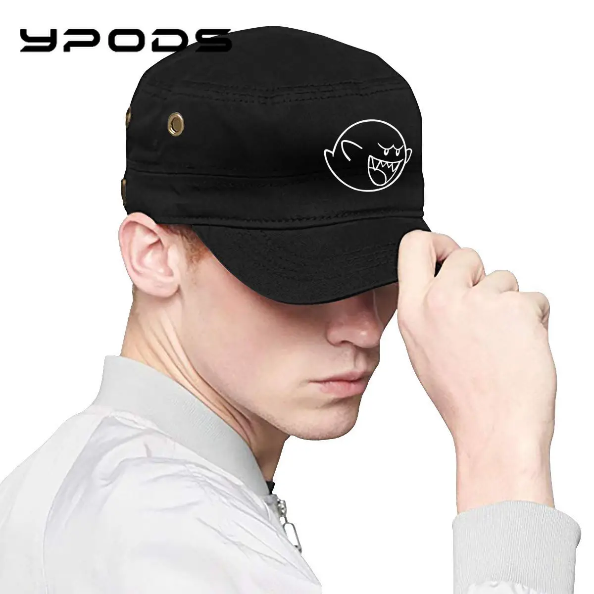 Супермарио Большая яркая игровая бейсболка из 100% хлопка в стиле хип-хоп Снэпбэк