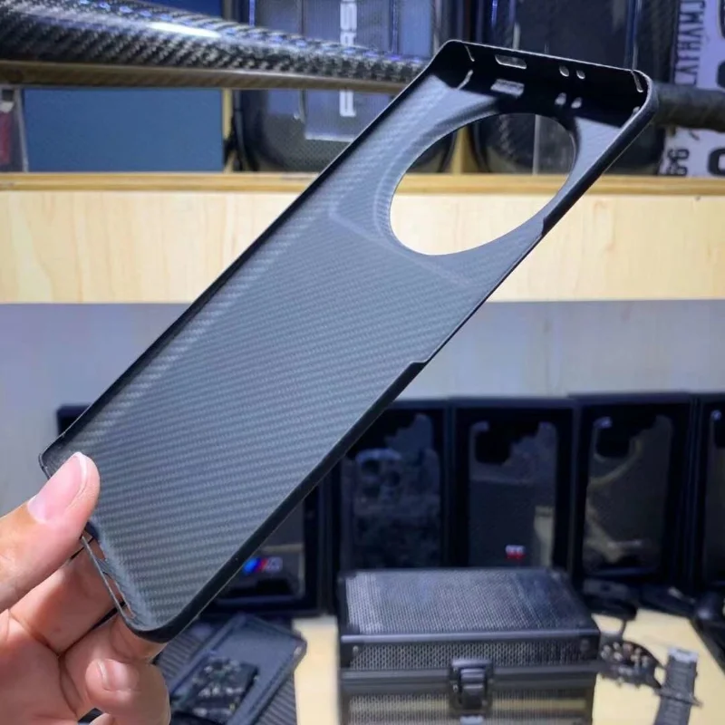 Carbon Fiber Case For Xiaomi Mi 12 Ultra 600D Aramid Fiber Cover Business Slim Shockproof Case For Xiaomi Mi 12S AccessoryUltra