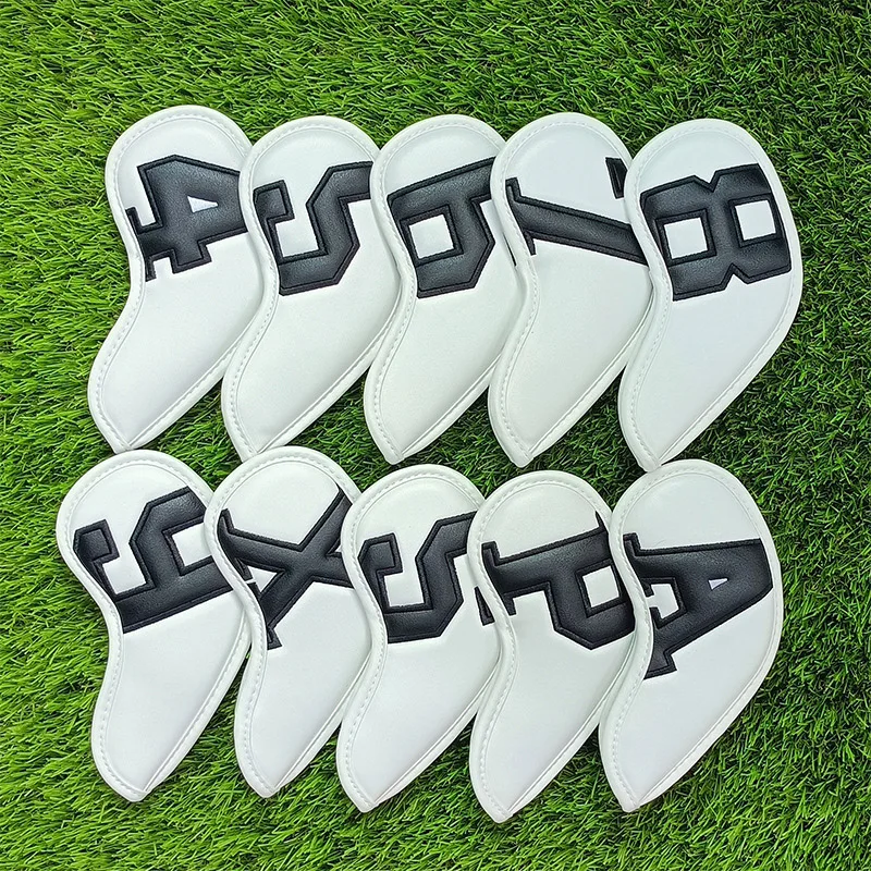 

Golf Supplies Putter Headcover Golf Iron Sleeve PU Waterproof Protective Sleeve Golf Head Cover Iron Cover Golf Accessories