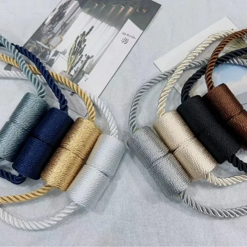 1 шт. Завязки для штор с прочными магнитными декоративными драпировками завязки