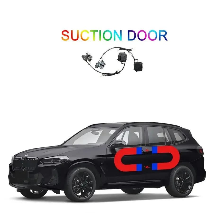 

Механический замок для BMW X3 2011-2022, модификация на электрическую всасывающую дверь, автоматический замок, детали автомобиля, мягкое закрытие
