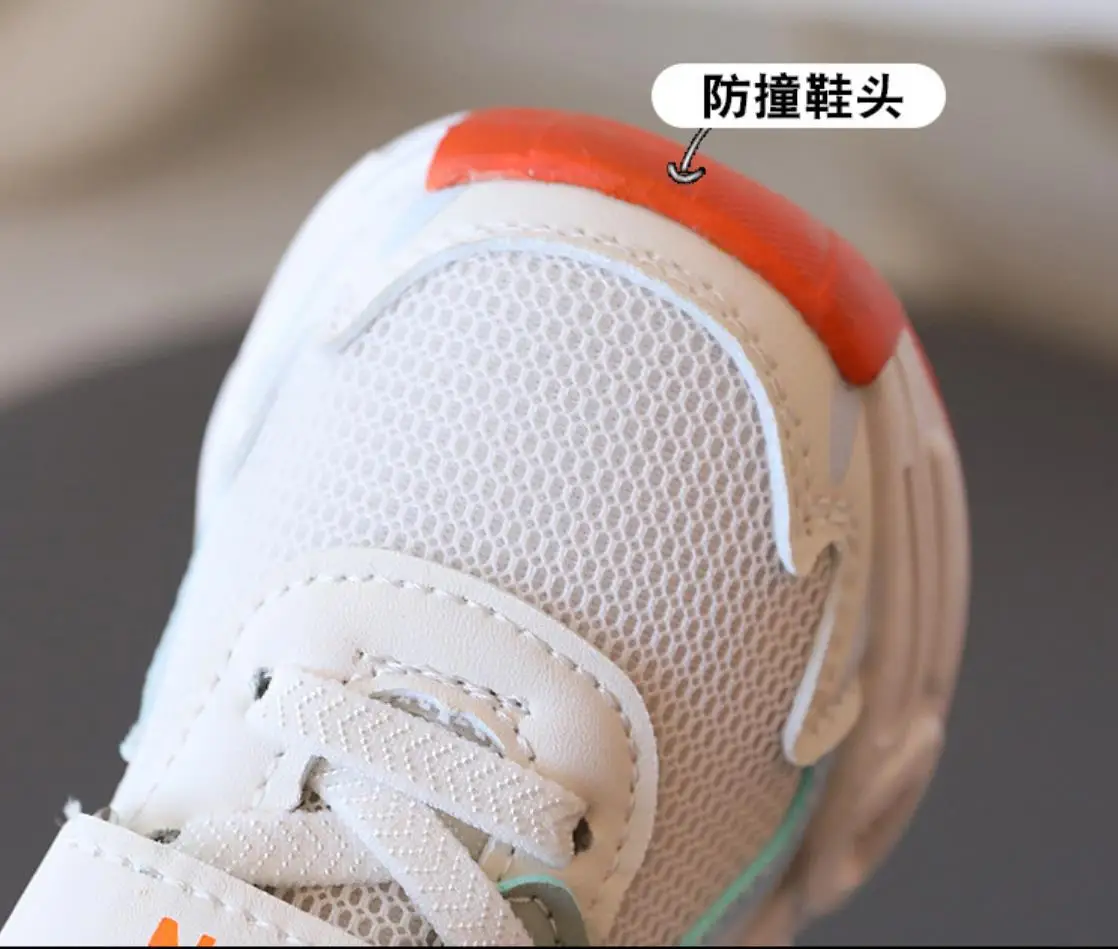 Новинка 2024 стильная детская обувь для мальчиков и девочек сетчатые дышащие