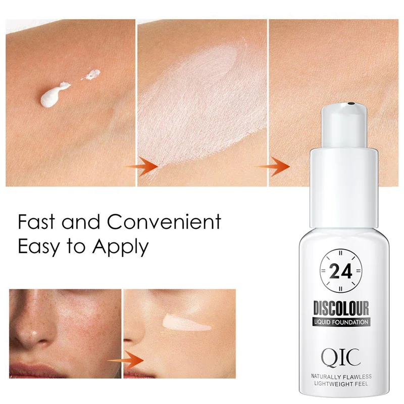 DJBS улучшенный меняющий цвет кожи при температуре Жидкая основа для макияжа