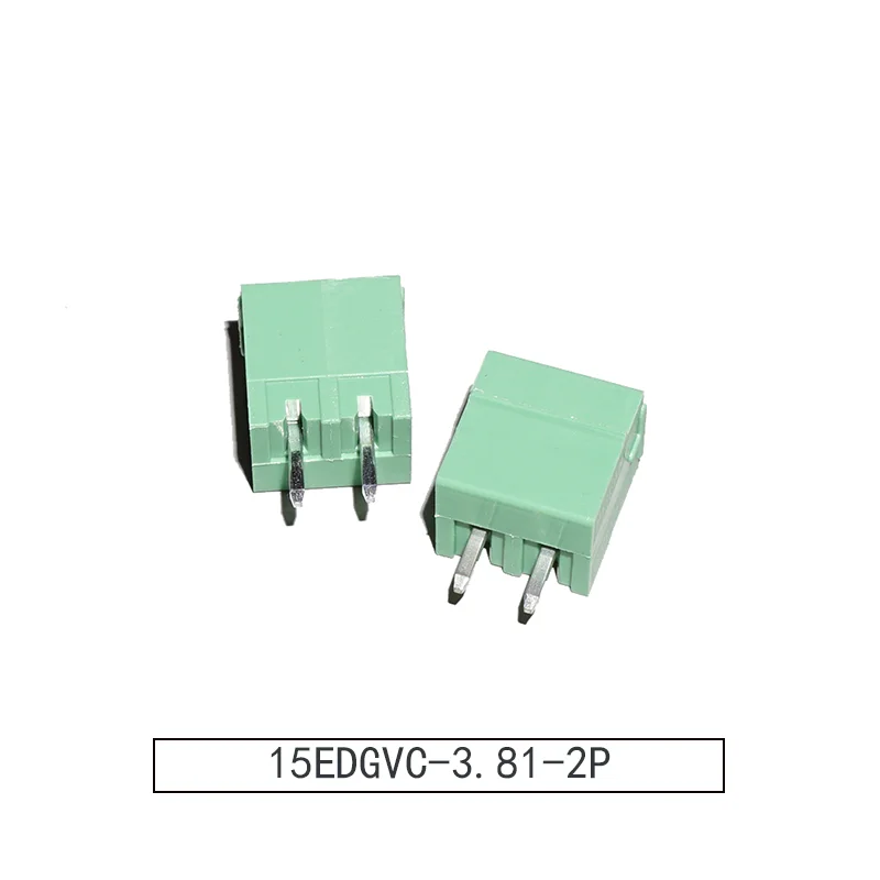 

10PCS 15EDG 3.81MM PCB Connector Screws Are Pluggable Straight Pin Terminal Headers 2P 3P 4P 5P 6P KF2EDG 3.81 15EDGVC