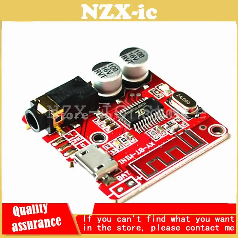 

Bluetooth Audio Receiver Board Bluetooth 5.0 MP3 Lossless Decoder Board Wireless Stereo Music Module 3.7-5V XY-BT-Mini