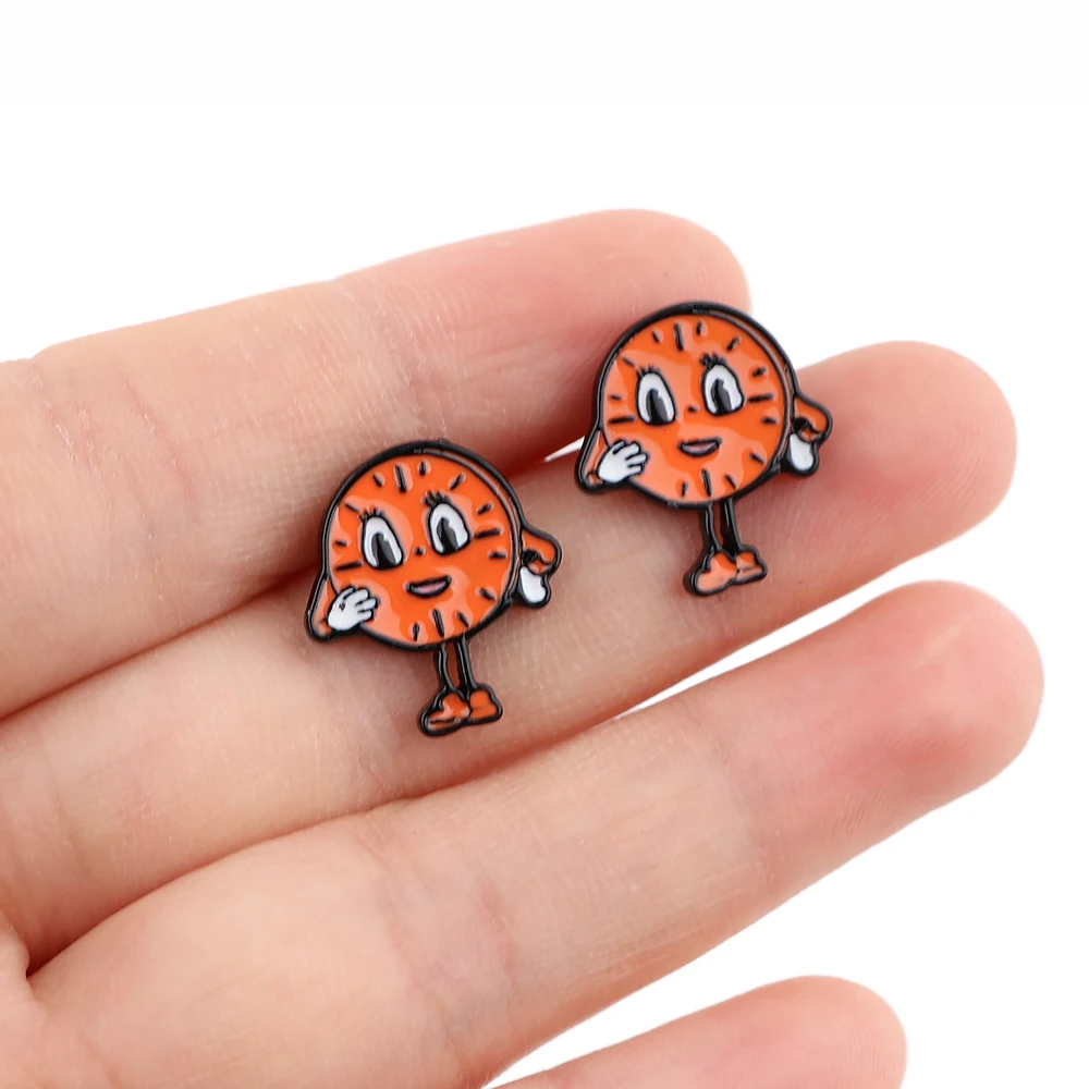 Оптовая продажа милые серьги Loki из аниме женские нержавеющей стали аксессуары