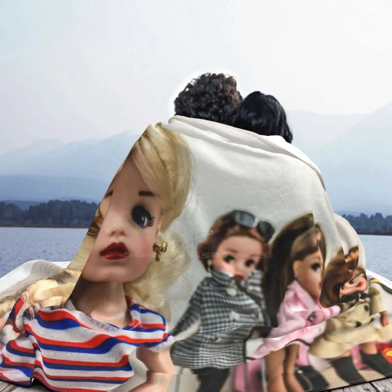 Weekender креативный дизайн легкое тонкое мягкое фланелевое одеяло Sindy куклы игрушки