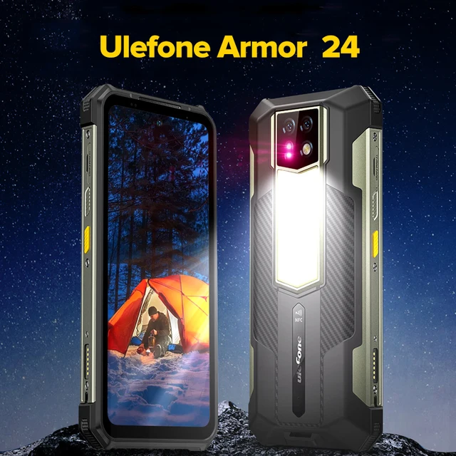 Ulefone Armor 24,NFC,24ГБ ОЗУ+ 256ГБ ПЗУ, 22000mAh,6.78,120Hz, 64MP Night  Vision, Android 13, глобальная версия