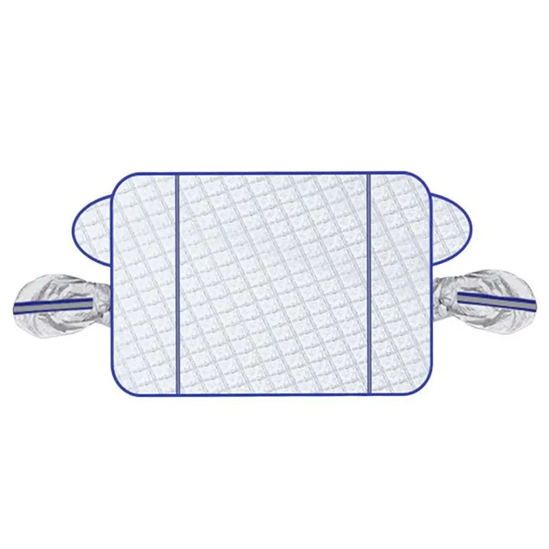 

Magnetic Car Windshield Snow Frost Cover With Reflective Strip Winter Ice Snow Sun Shade Protector Car Front Windshield