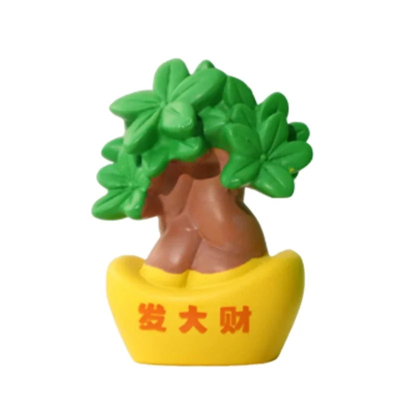 Qingsong Wealth Plant маленькие украшения офисная рабочая станция настольный инструмент