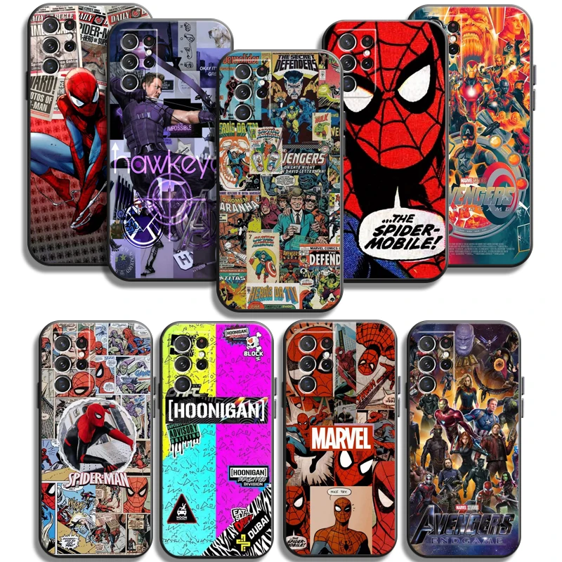 

Marvel Iron Man Phone Cases For Samsung Galaxy A31 A32 A51 A71 A52 A72 4G 5G A11 A21S A20 A22 4G Carcasa Coque Soft TPU
