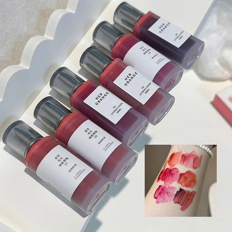 Фото Лак для губ HERORANGE Crystal Gloss: Стойкое увлажнение, нелипкий эффект, стеклянный блеск. Подарок. №1