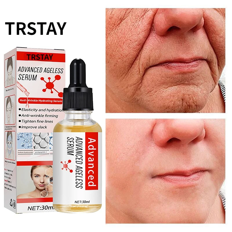 

Six Peptides Wrinkle Remover Serum Firming Lifting Face Care Anti-Aging Fade Fine Lines Smooth Skin Beauty Facial Essence Liquid