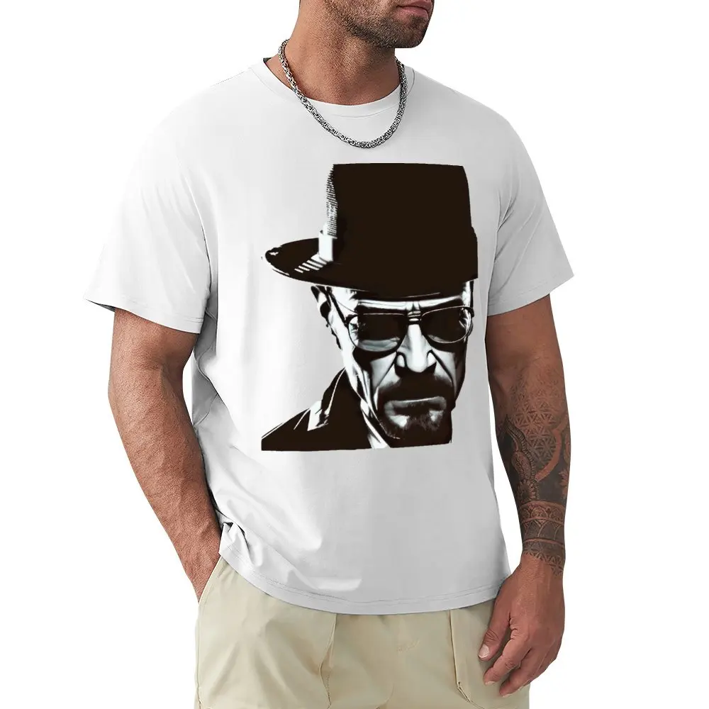 Футболка Heisenberg с круглым вырезом Классическая смешная футболка графическим