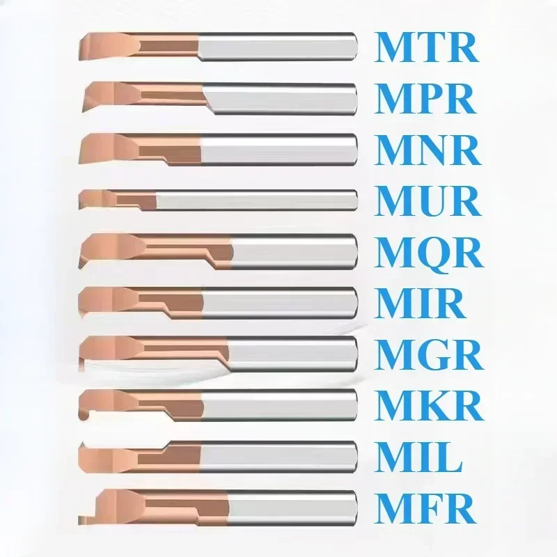 

MTR MNR MIR MGR MUR MPR MFR MQR MKR Полный спектр расточных инструментов с малым отверстием Интегральные твердосплавные внутренние сейсмические расточные инструменты с ЧПУ 1 шт.