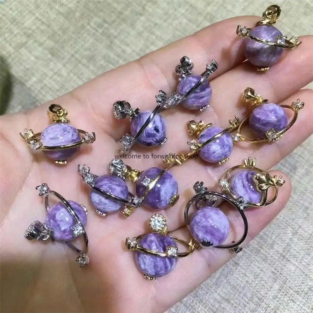Ghost Aquamarine Sea Sapphire Sea Grain Stone Purple Lithium Hair Crystal Blue Moon