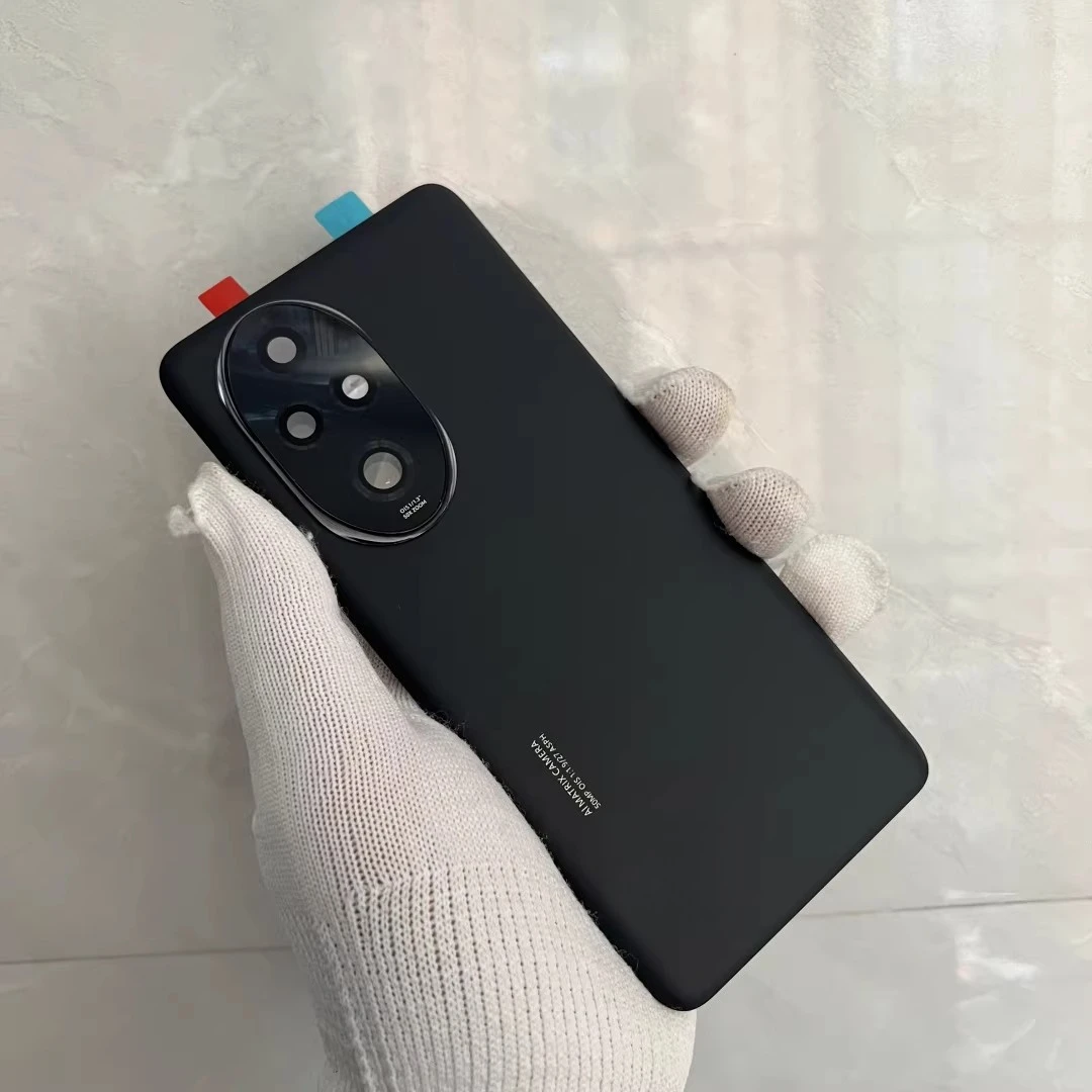 Фото Прочная задняя крышка для Honor 200 Pro ELP-NX9, задняя панель для Honor 200 Pro, крышка аккумуляторного отсека, задний корпус с линзой №1