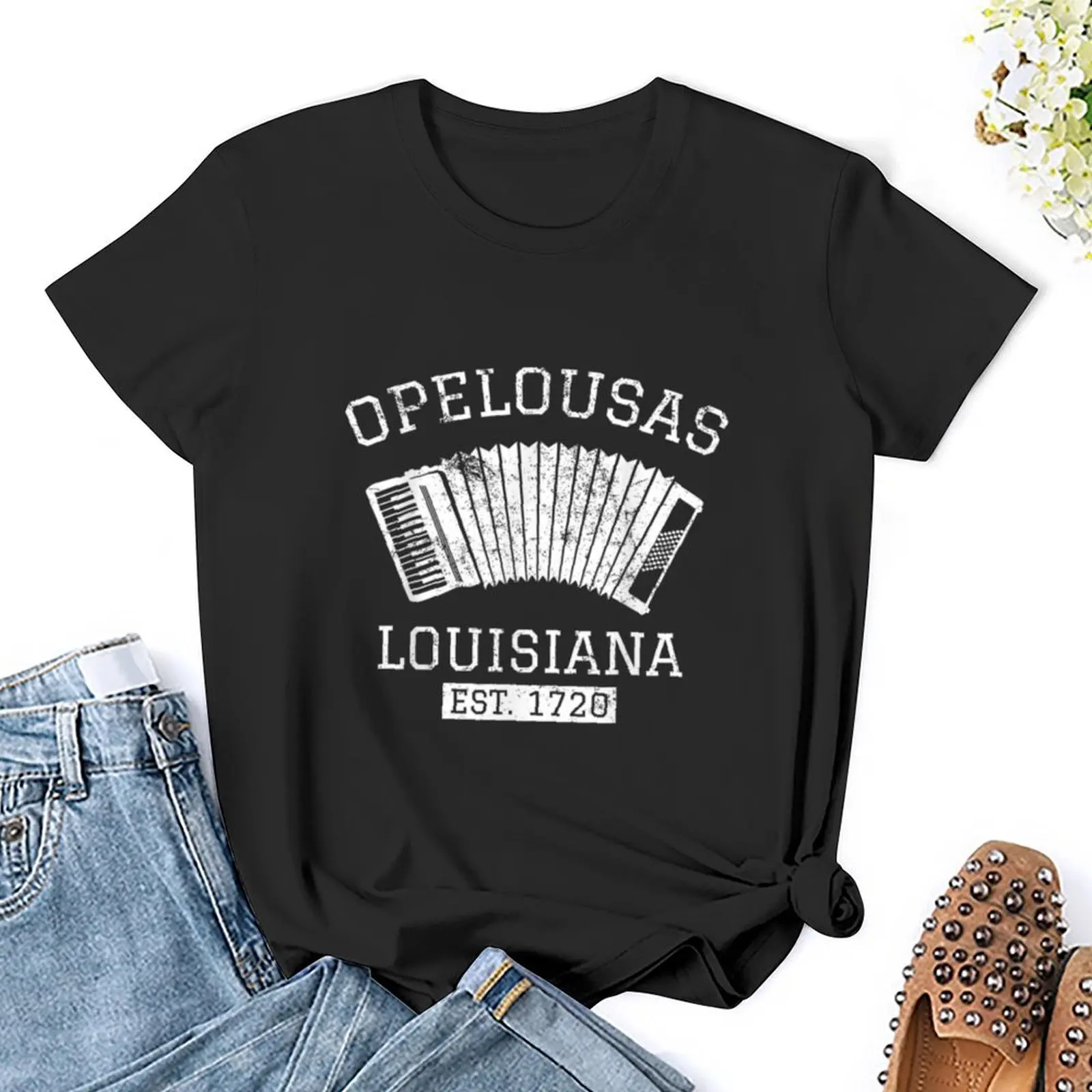 Zydeco креольский Cajun оптоволосная женская одежда потовая аниме летний топ