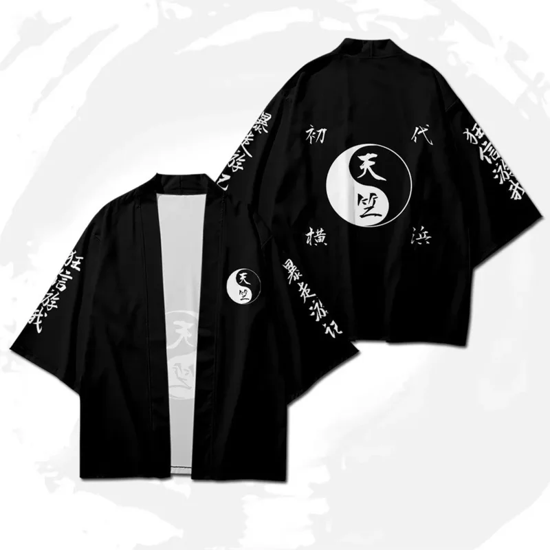 Аниме Токио Мстители Тендзику карнавальный костюм кардиган шорты хаори Изана