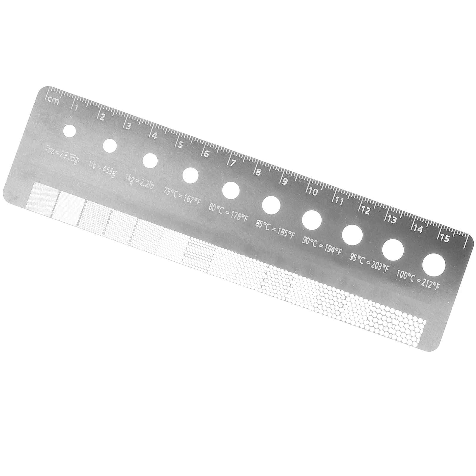 

Specialty Tools Practical Coffee Measuring Ruler Grind Measure Stainless Steel Supply