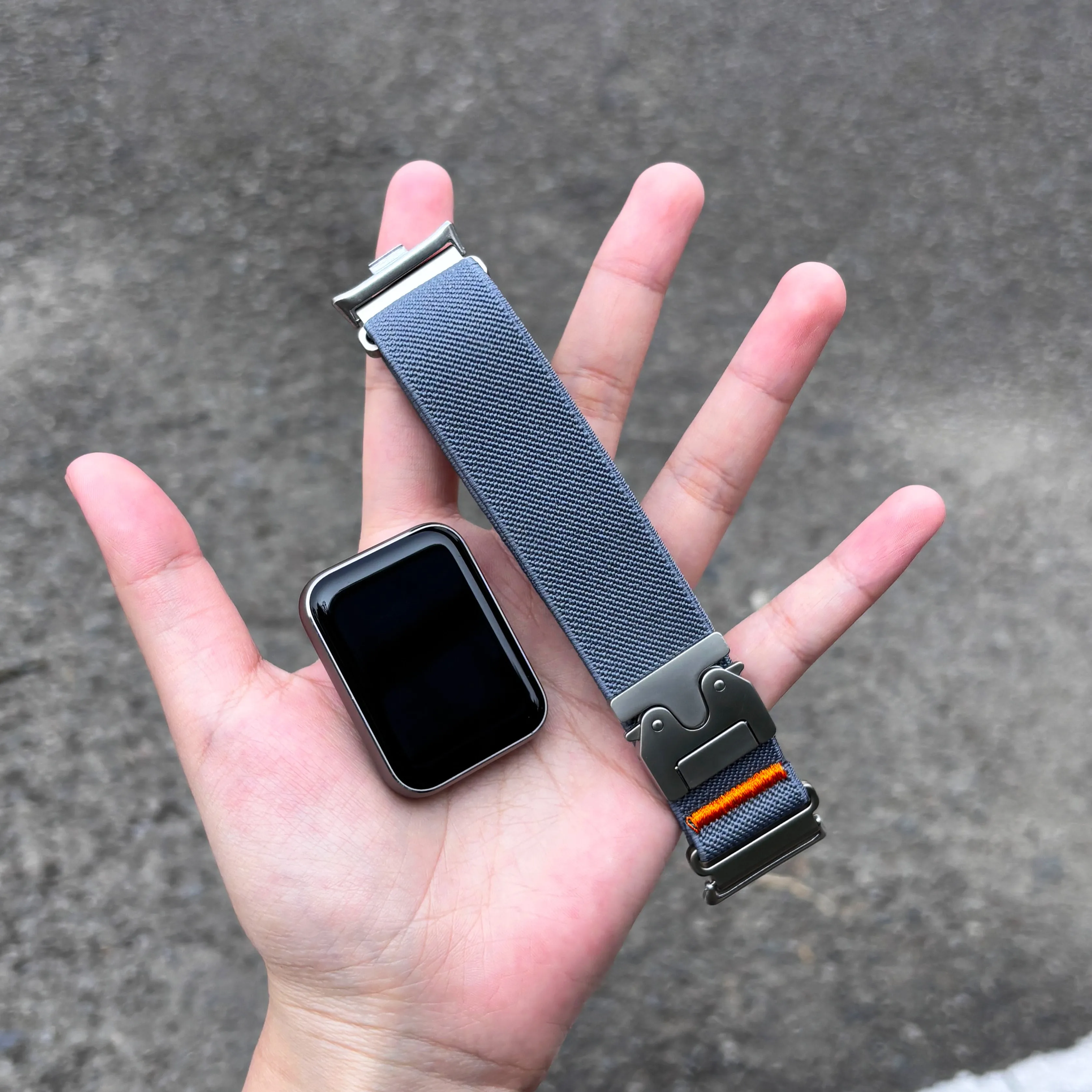Фото Нейлоновый ремешок для часов 22 мм 20 мм для Xiaomi Redmi Watch 5 Active Band Регулируемый парашютный браслет на запястье Redmi Watch 5 Lite Ремешки №1