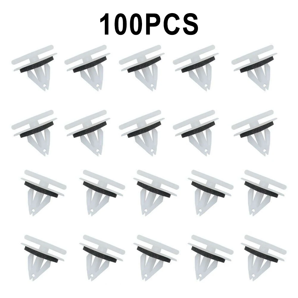 

Clips Retainers Moulding Clip Black Brand New High Quality KB3Z16038AA KB3Z16039AA White For Ford Escape 2013-2021