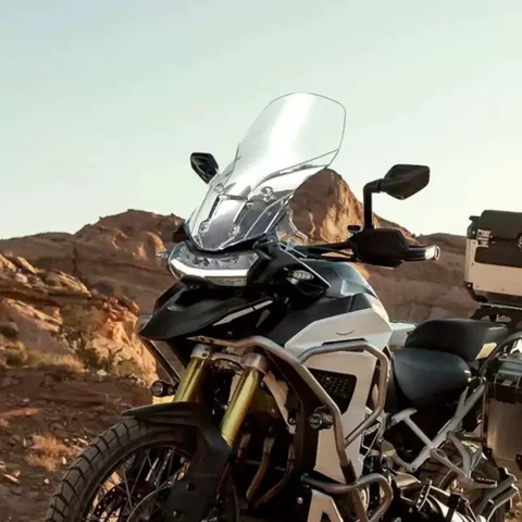 Для Triumph Tiger1200GT Tiger 1200 gt повышенное и модифицированное лобовое стекло мотоцикла, лобовое стекло, переднее стекло, ветрозащитная доска