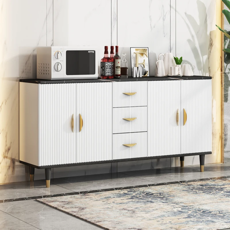 

Xl Light Luxury Sideboard Cabinet Post-Modern Minimalist Restaurant Wine Cabinet Locker Living Room Tea Cabinet