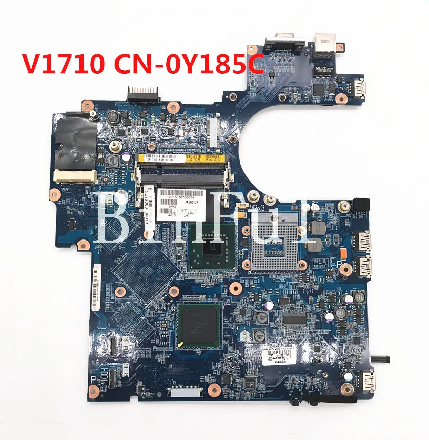 CN-0Y185C 0Y185C Y185C High Quality Mainboard For DELL Vostro 1710 V1710 Laptop Motherboard JAL60 LA-4131P 100%Full Working Well