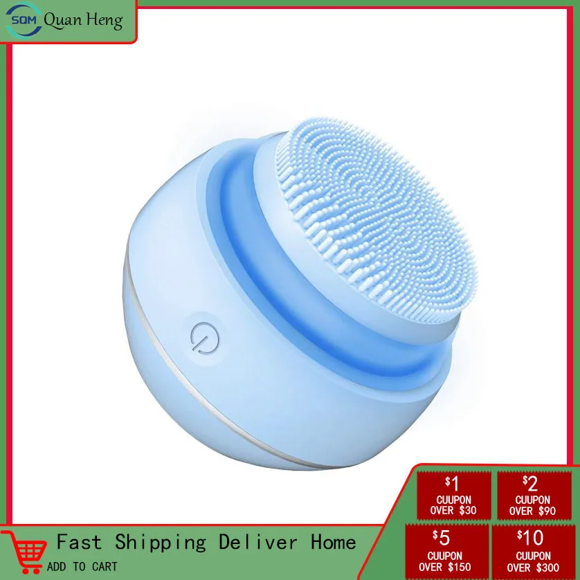 

Водонепроницаемое электрическое устройство для чистки кожи лица