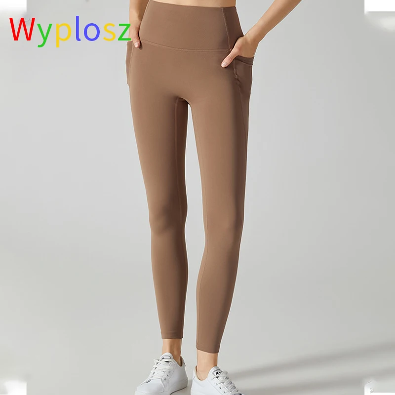 Wyplosz Leggings For Fitness Yoga Pants Compression Vital Seamless Women Sports Running High Elastic Plush Pocket Winter Gym