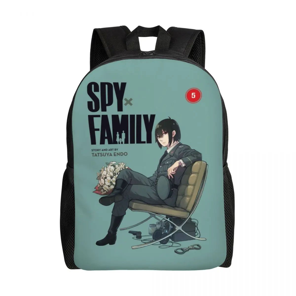 Personalized Spy X Family Loid Forger Anime Backpack Men Women Casual Bookbag for College School Bags
