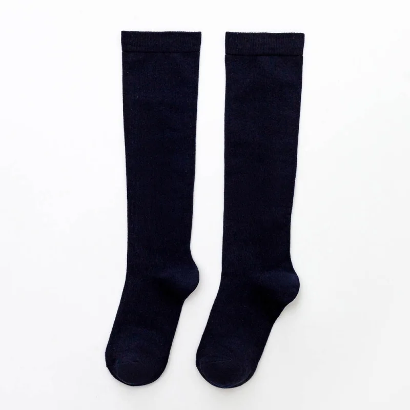 Autumn and Winter Stockings Women's Cotton Pressure Calf Socks Japanese Style Students Half Women's Socks JK Thigh High Socks Sp