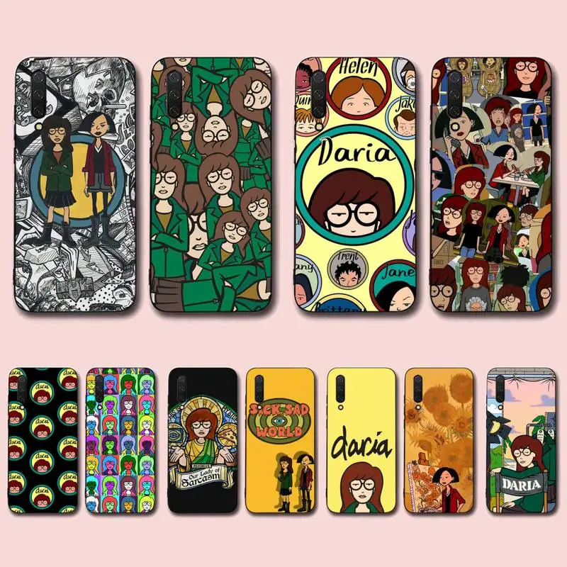 

Anime D-Daria Phone Case for Xiaomi mi 5 6 8 9 10 lite pro SE Mix 2s 3 F1 Max2 3