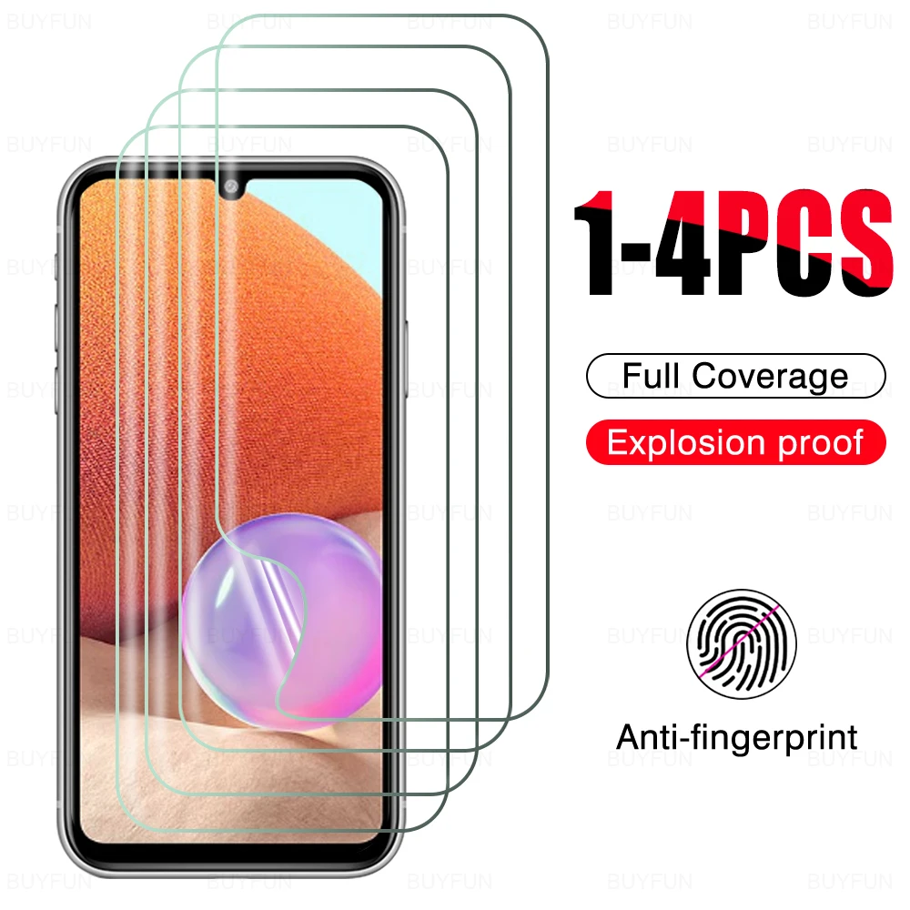 

4pcs/3pcs/2pcs/1pc Hydrogel Films for Samsung Galaxy A32 4G 5G A31 A30s A33 A40 A41 A42 A50s A51 A52s A53 Screen Protect Cover