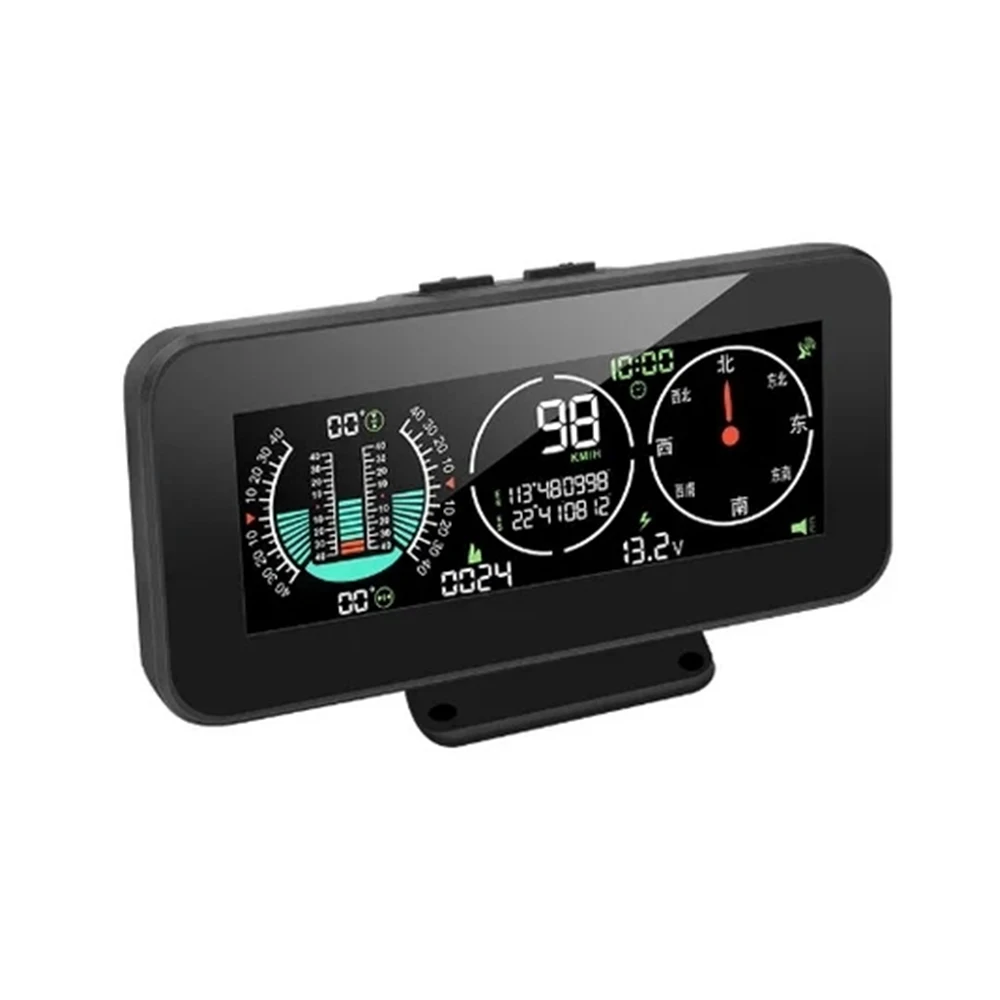 Фото Автомобильный компас MR CARTOOL M60, инклинометр, спидометр, GPS, наклон скорости, цифровой, аксессуары для внедорожников №1