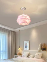 rose chandelier nordic chandelier bedroom lamp warm romantic restaurant lighting creative petal lamp